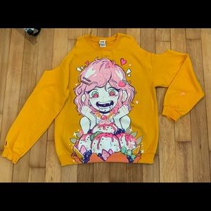 Omocat Crew Neck Ice Cream Sweater (read description)